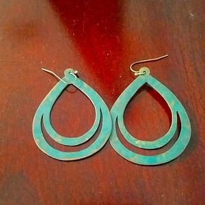 Noonday Collection - Patina Teardrop Earrings